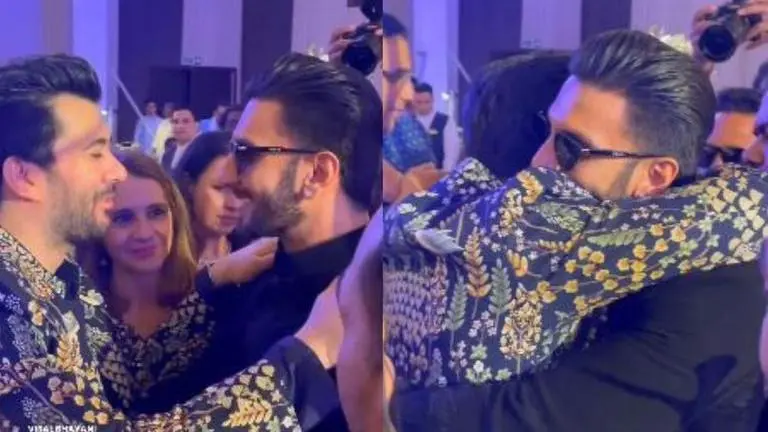 Ranveer Singh dances at Karan Deol sangeet ceremony | WATCH Ranveer Singh