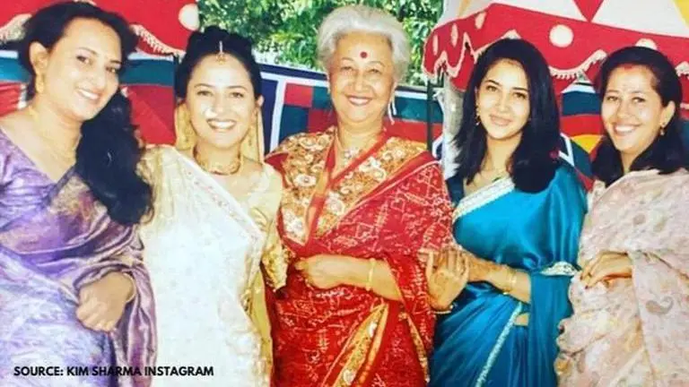 Kim Sharma shares throwback picture of the 'Sharma Girls' taken nearly 22 years ago Kim Sharma