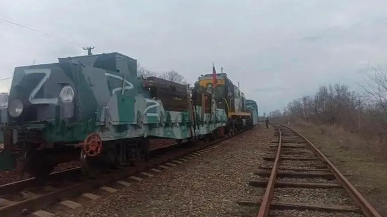 Ukraine claims it destroyed Russian Train in Melitopol; says high-ranking soldiers killed Ukraine