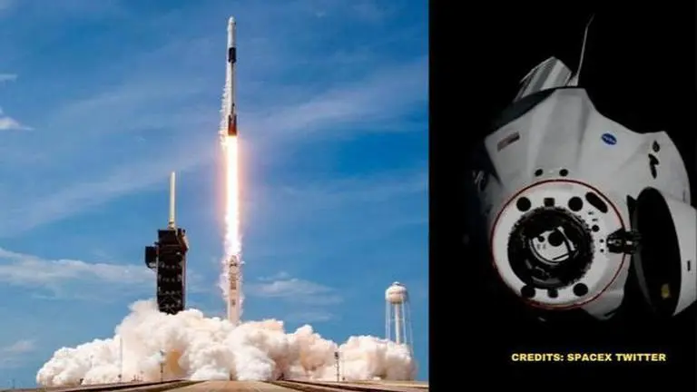 spacex docking video