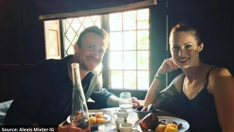 Jason Segel's girlfriend Alexis Mister announces their breakup after 8 years of dating Jason Segel & Alexis Mixter IG