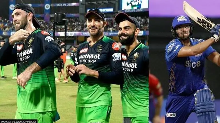 'Picture of him, Maxi & Virat all in MI kit': Tim David on special message from du Plessis Tim David, Glenn Maxwell, Virat Kohli, Faf du Plessis, DC vs MI, RCB in playoffs, ipl 2022 playoffs, virat kohli MI kit, Glenn Maxwell MI kit, Mumbai