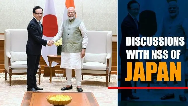 PM Modi holds talks with Japan NSS on growing strategic partnership PM Modi