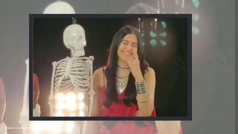 Adah Sharma introduces her next Telugu film co-star 'Indiana Bones'; watch Adah Sharma