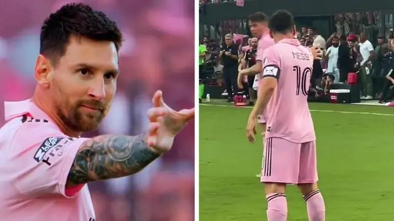 Lionel Messi's wife confirms exact reason behind Leo's new viral celebration for Inter Lionel Messi