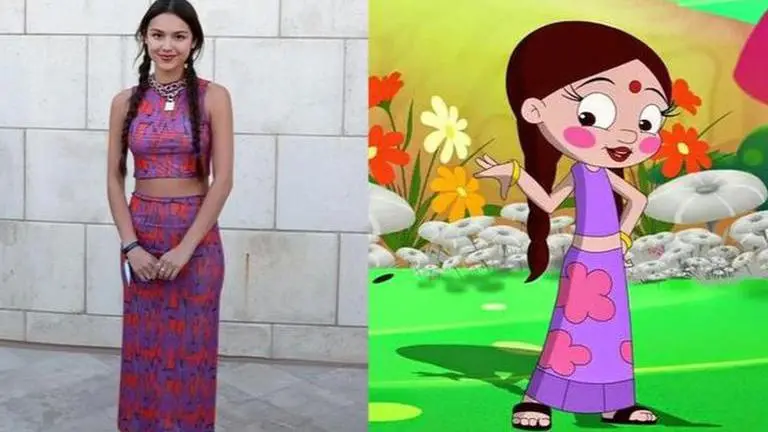 Netizens draw funny parallels between US star Olivia Rodrigo & 'Chutki' from Chhota Bheem Olivia Rodrigo, Chhota Bheem