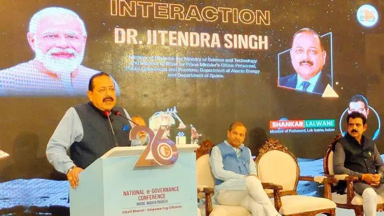 Chandrayaan-3 at Rs 600cr vs Luna-25 at Rs 16,000cr: How India manages cheap space trips Chandrayaan-3 Union Minister of State for Space, Dr. Jitendra Singh, while speaking at an interactive meet in Indore.