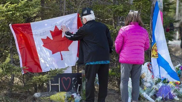 Official: Canada shooting erupted after domestic dispute