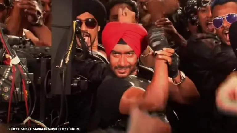 Watch the making of Ajay Devgn's energetic title song for 'Son of Sardaar' Ajay Devgn