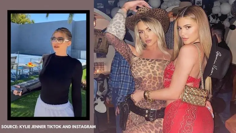 Kylie Jenner mimics sisters Kourtney and Khloe in a funny TikTok video; watch Kylie Jenner