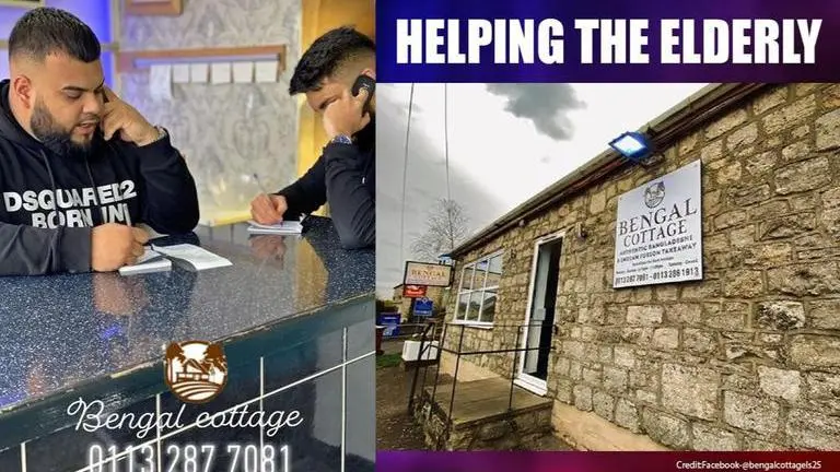 Bangladeshi restaurant in UK provides elderly with free food amid COVID-19 lockdown Bangladeshi restaurant in UK providing elderly with free food