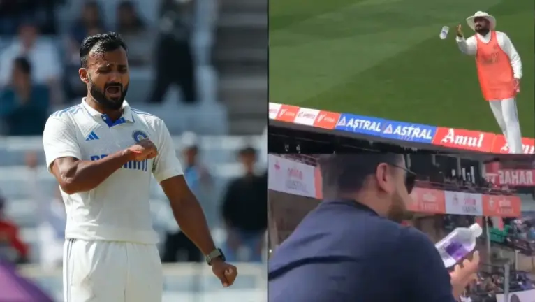 IND vs ENG: Akash Deep wins hearts after his humble gesture towards a fan at Dharamshala Test Akash Deep