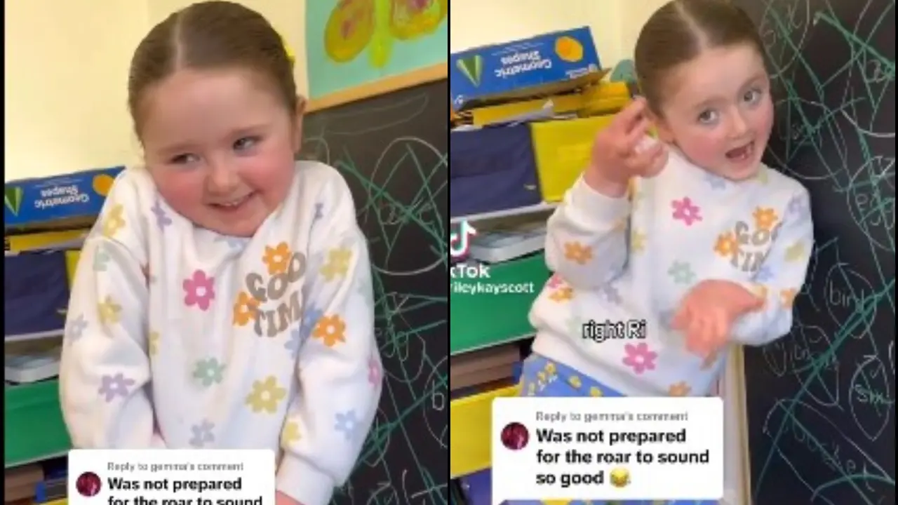 Viral Video of Toddler's Perfect Lion Impression Amazes Social Media Viral Video of Toddler's Perfect Lion Impression Amazes