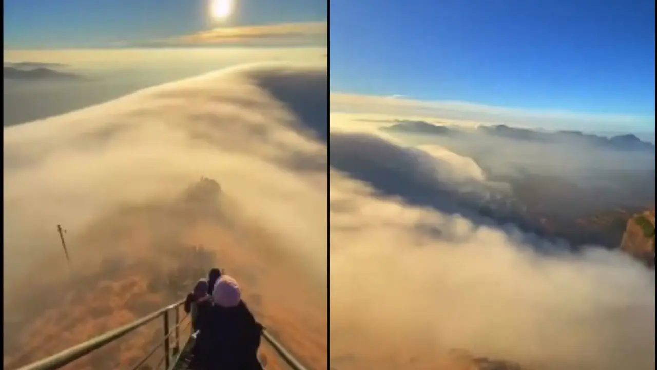 Viral Video: “Roof Of Maharashtra” Anand Mahindra Stunned By Mt. Kalsubai's Scenic Beauty Anand Mahindra Stunned By Mt. Kalsubai's Scenic Beauty