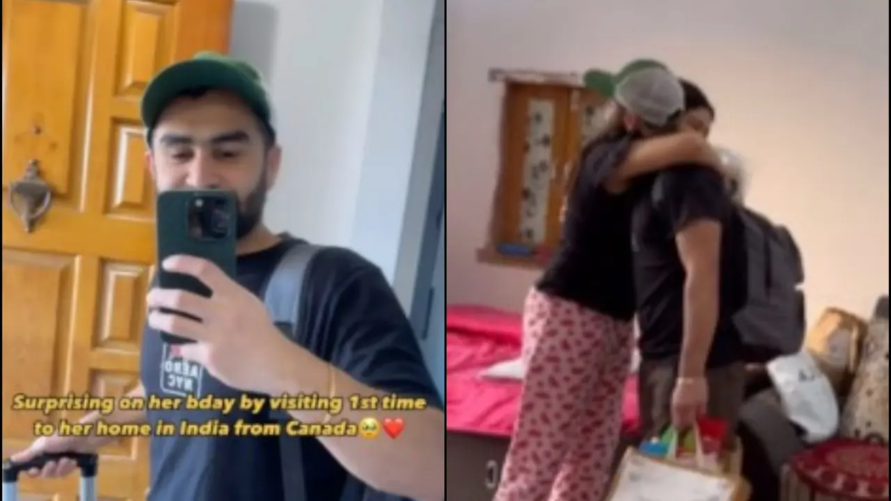 Man Flies Across Continents For Surprise Girlfriend On Her Birthday, Melts Hearts Online Man Flies Across Continents For Surprise Girlfriend On Her Birthday