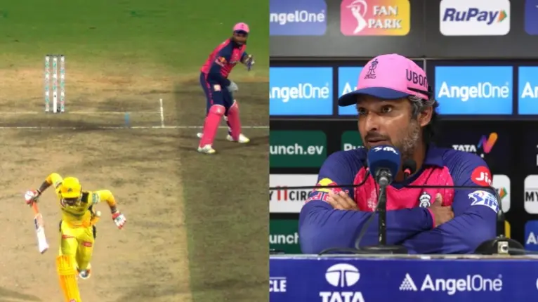 'You are running in the middle': Kumar Sangakkara's BLUNT verdict on Jadeja's obstruction to Samson Ravindra Jadeja, Sanju Samson, Sanju Samson