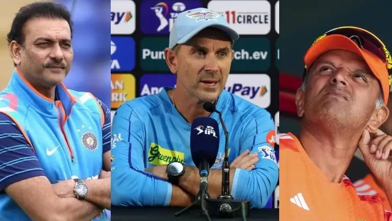 'Dravid, Shastri will tell you...': Justin Langer reveals his main issue with India head coach role Ravi Shastri, Justin Langer, Rahul Dravid