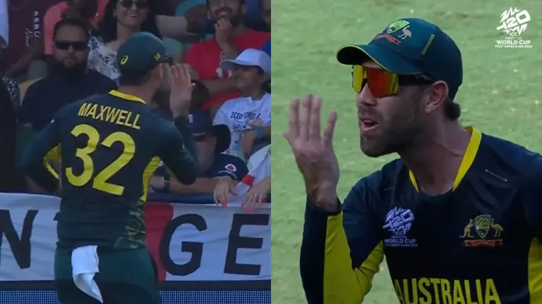 'You can't see me': Maxwell mocks England fans with signature John Cena gesture at T20 WC match-up Glenn Maxwell