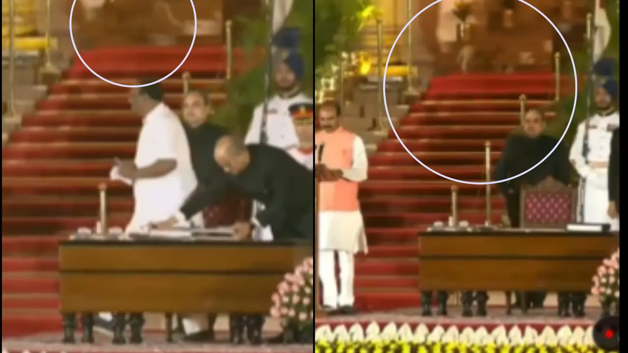 Mysterious Animal at Rashtrapati Bhavan During Modi 3.0 Swearing-in
