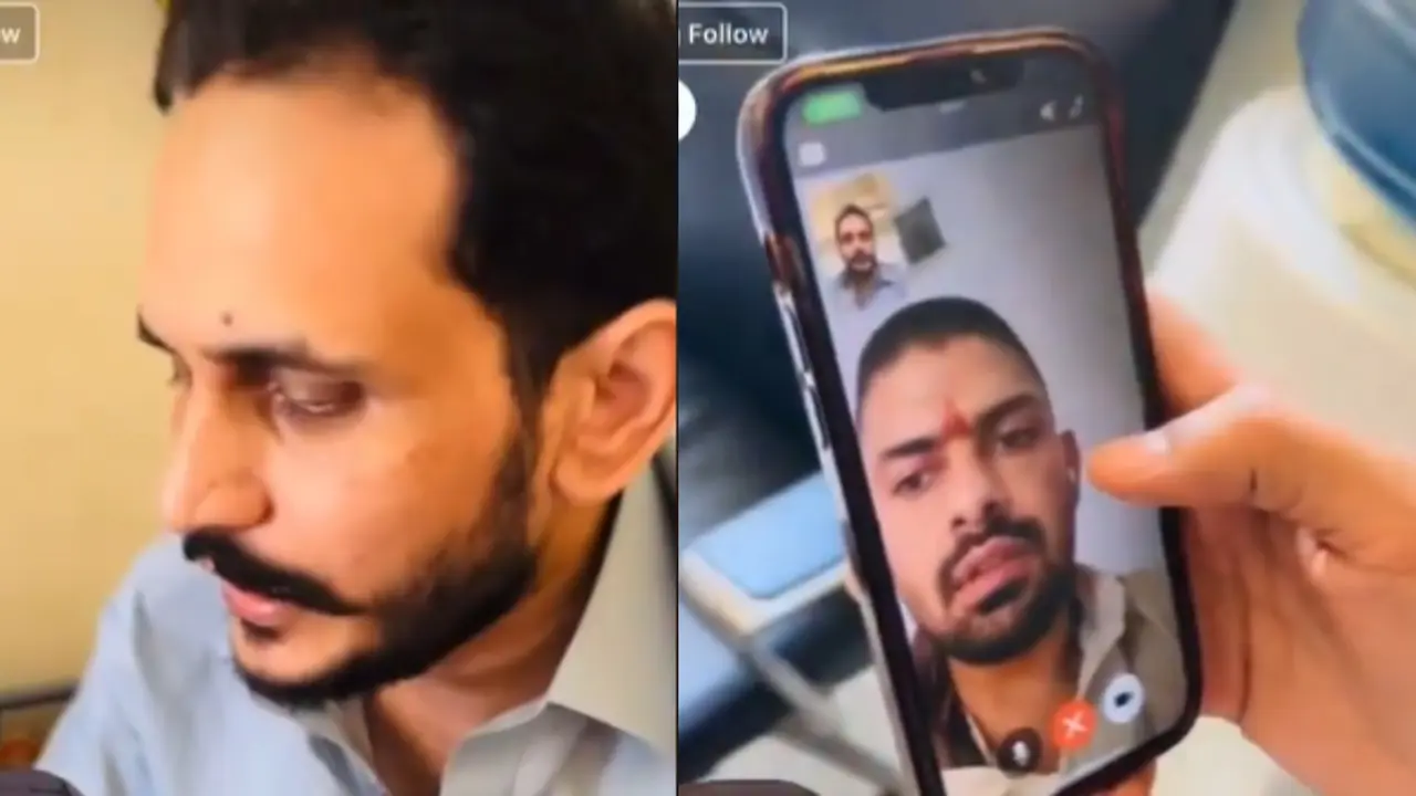 Gangster Lawrence Bishnoi's 'Video Call' to Pakistani Gangster Bhatti from Gujrat Jail Goes Viral Gangster Lawrance Bishnoi's 'Video Call' to Pakistani Gangster Bhatti from Gujrat Jail Goes Viral