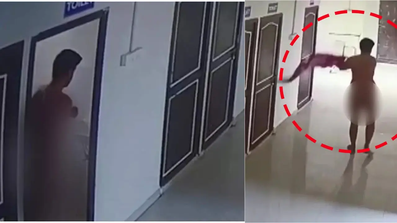 Doctor Roaming Naked In A Government Hospital In Maharashtra, Sparks Outrage | Image Viral Doctor Roaming Naked In A Hospital In Maharashtra