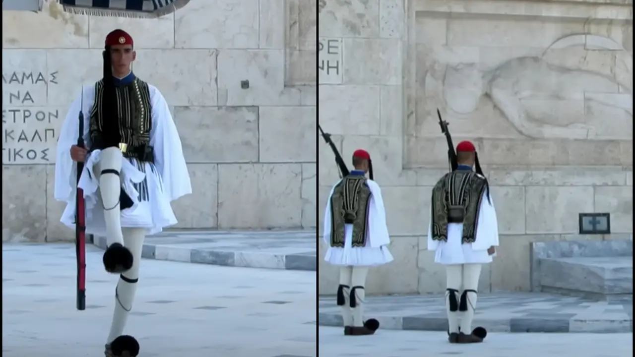 Viral Video: Greece's Evzones Captivate the Internet with Centuries-Old Ceremony Greece's Evzones Captivate the Internet with Centuries-Old Ceremony