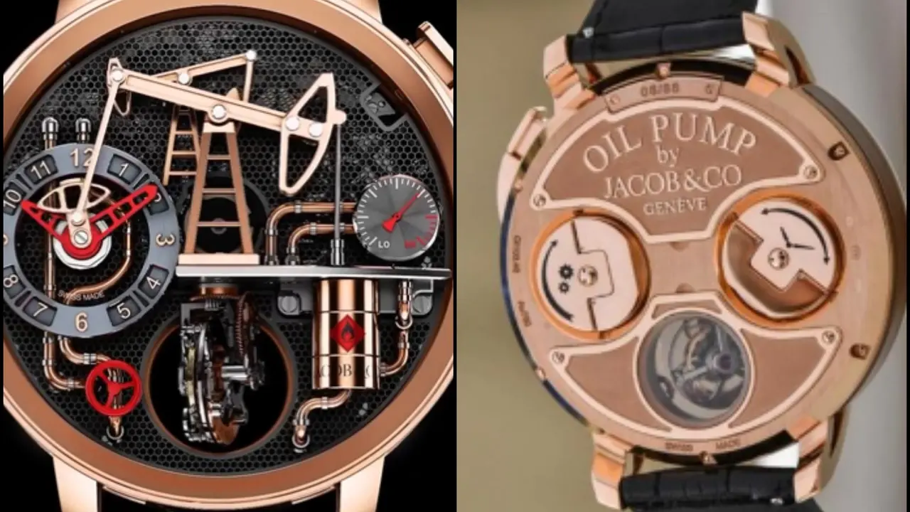 Jacob & Co Released Luxurious Rs. 3 Crore Oil Pump Watch With White Gold Case, Social Media Reacted Jacob & Co Released Luxurious Rs. 3 Crore Oil Pump Watch