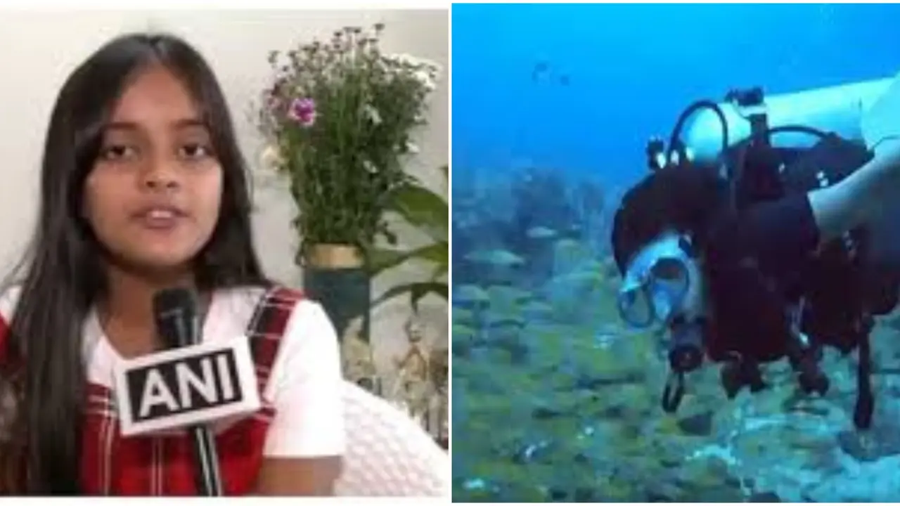 Meet Kyna Khare, 12-Year-Old Bengaluru Girl Who Becomes World's Youngest Female Scuba Diver World's Youngest Female Scuba Diver