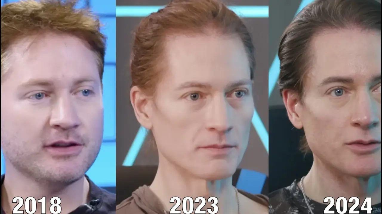 Bryan Johnson Shared Pictured Of His Anti Ageing Transformation