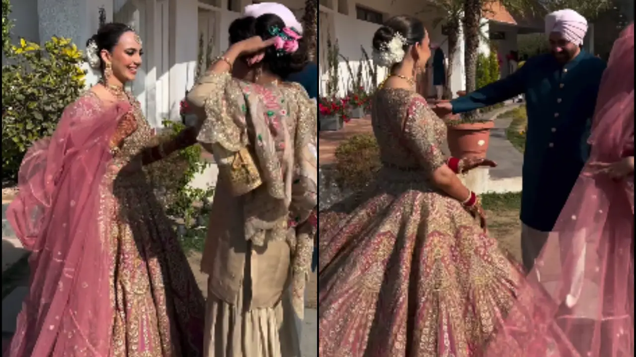 Video: “Ghoom Ke Dikha!” Dad's Wholesome Reaction To Daughter In Wedding Dress Goes Viral Dad's Wholesome Reaction To Daughter In Wedding Dress Goes Viral