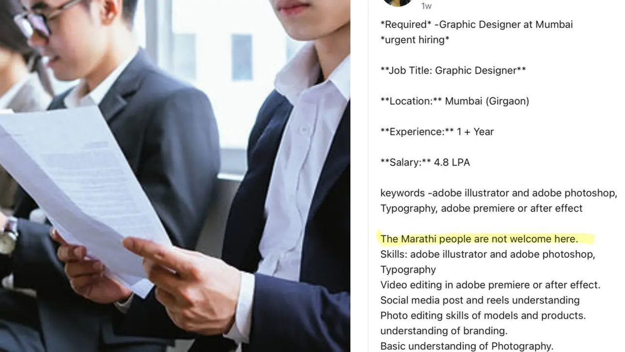 Linkedin job post says, Marathi's not welcome, goes viral