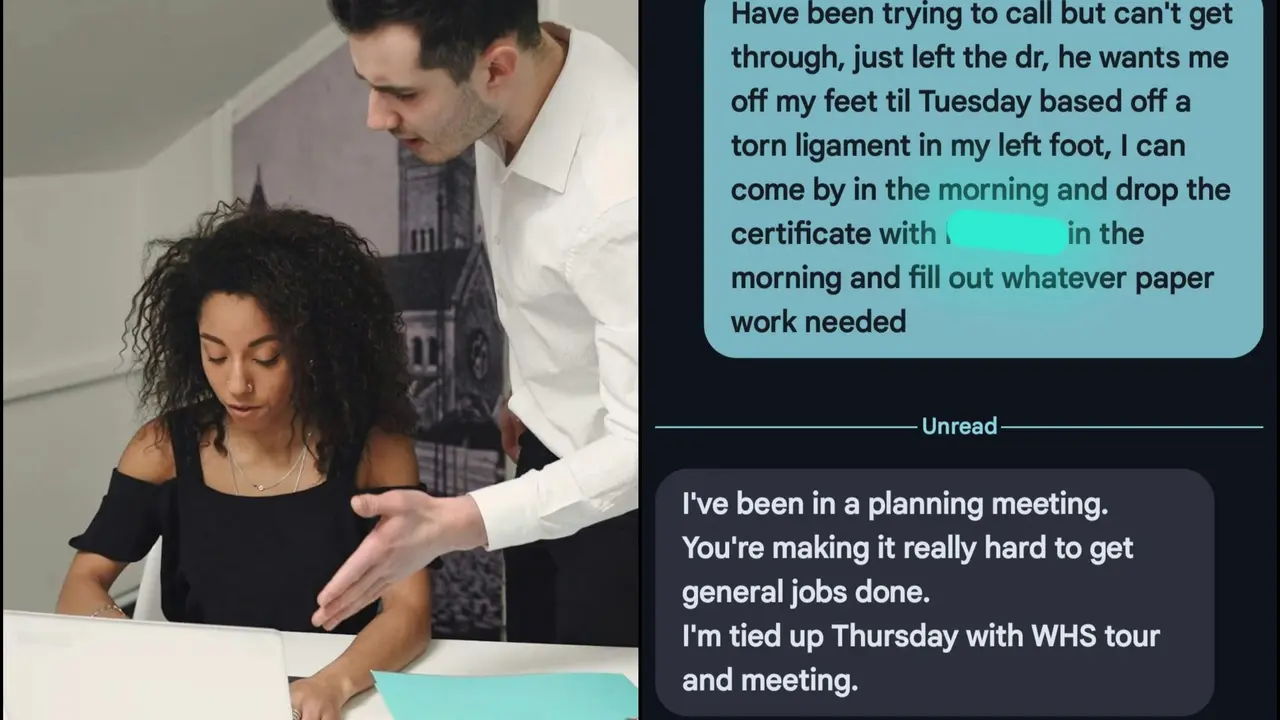 Viral Post: Reddit Roars In Support Of Employee Who Says Boss Prioritizes Work Over Wellbeing Injured Worker Says Boss Made Him Feel Like a "Pest"
