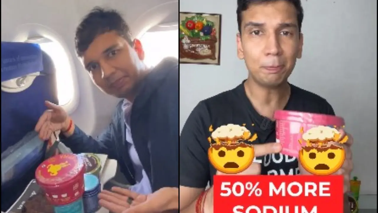 Influencer 'Food Pharmer' Exposes Airline Food's Hidden Health Hazard