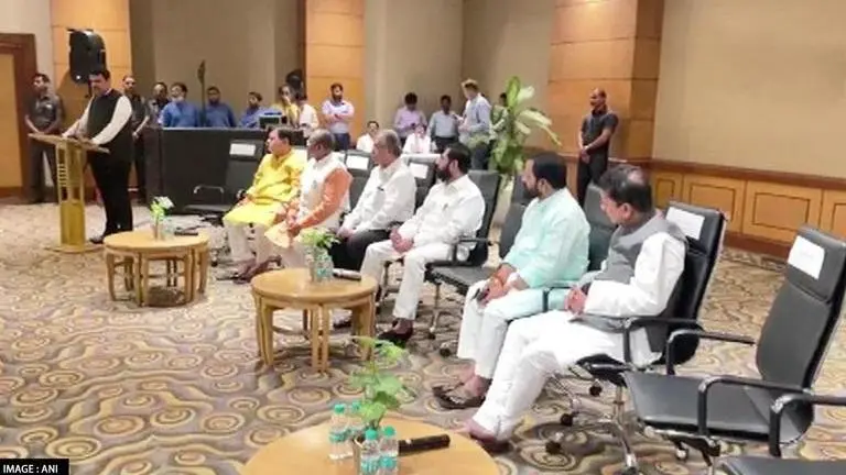 Shinde-camp MLAs & Dy CM Fadnavis hold 'strategy' meeting for crucial floor test on July 4 Maharashtra