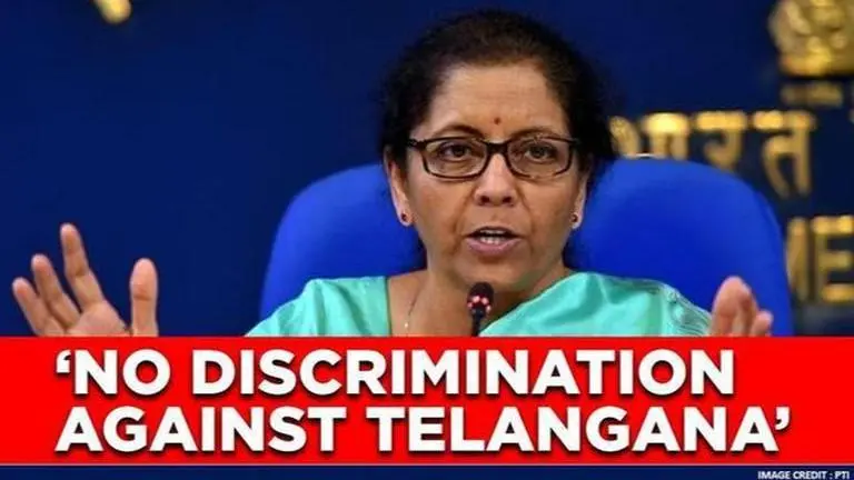 No discrimination against Telangana in fund allocation: Sitharaman refutes CM's charges Sitharaman