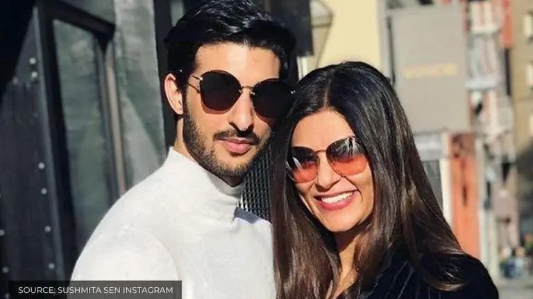 Sushmita Sen’s adorable desktop wallpaper of beau Rohman Shawl leave netizens in awe sushmita sen