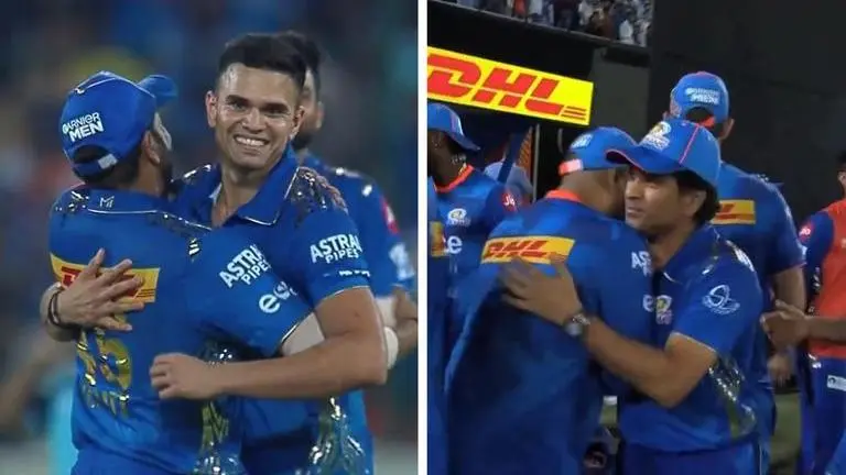 'Sachin had that in his mind all the way': Sachin cried after Arjun Tendulkar's IPL debut Ian Bishop opens up on Sachin Tendulkar's reaction to Arjun's IPL debut; 'He had tears'