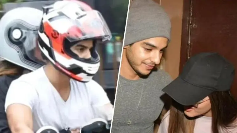 Ishaan Khatter snapped on movie date with mystery woman amid relationship rumours Ishaan Khatter