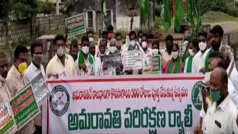 Amravati protest against 3 capitals to complete 300 days on Oct 12; TDP vows not to budge Amravati