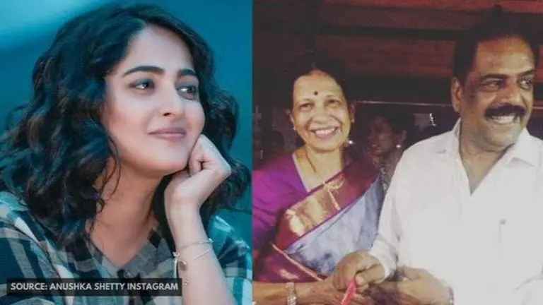 Anushka Shetty shares happy family photo to wish her parents on their wedding anniversary anushka shetty