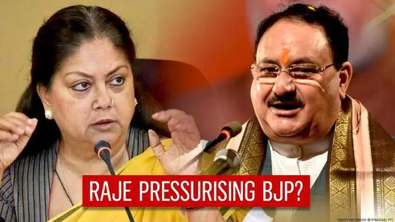 With new party in Vasundhara Raje's name, backers demand BJP name her Rajasthan CM face Vasundhara Raje