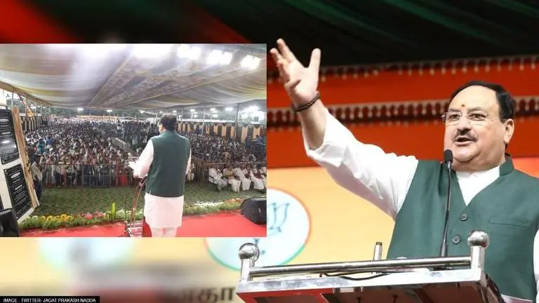 JP Nadda slams DMK govt over corruption; says democratic institutions are threatened in TN JP Nadda