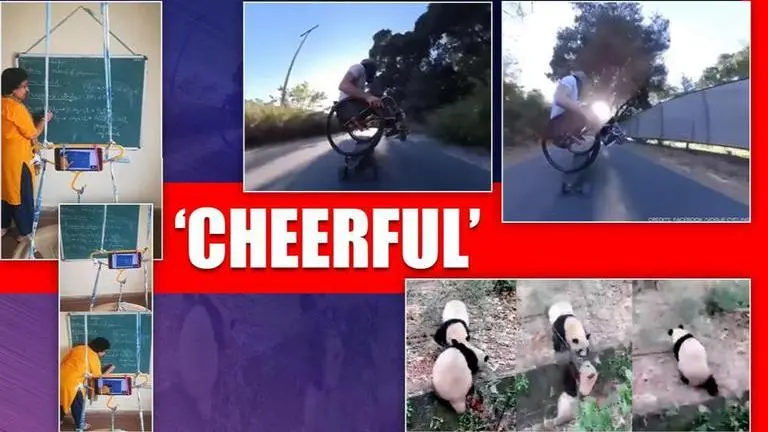 Good News: From teacher's effort to man skateboarding on wheelchair, read 5 best stories Good News