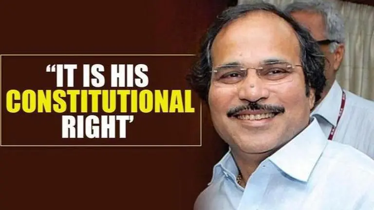 Adhir Ranjan Chowdhury slams Centre on Farooq Abdullah's absence in Parliament J&K