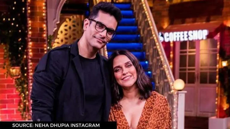 'The Kapil Sharma Show' Highlights: Angad Bedi proposes to wife Neha Dhupia with pineapple the kapil sharma show