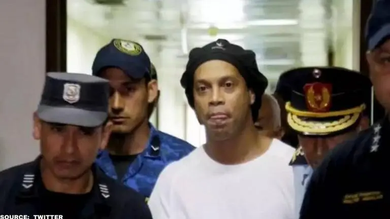 Ronaldinho under house arrest in luxury hotel with rooftop pool, gym and cocktail bar Ronaldinho
