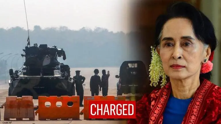 Myanmar crisis: Aung San Suu Kyi charged by military, faces up to 3 years in jail Myanmar
