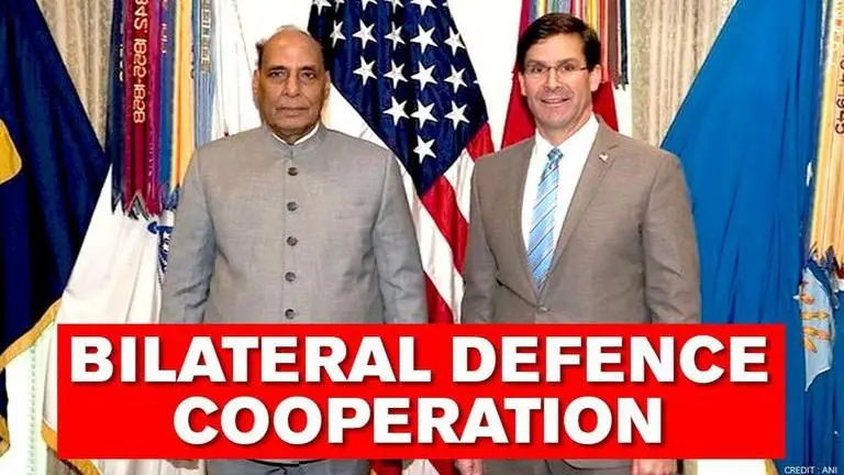 Defence Min Rajnath Singh speaks to US counterpart Mark Esper, discuss cooperation Rajnath Singh