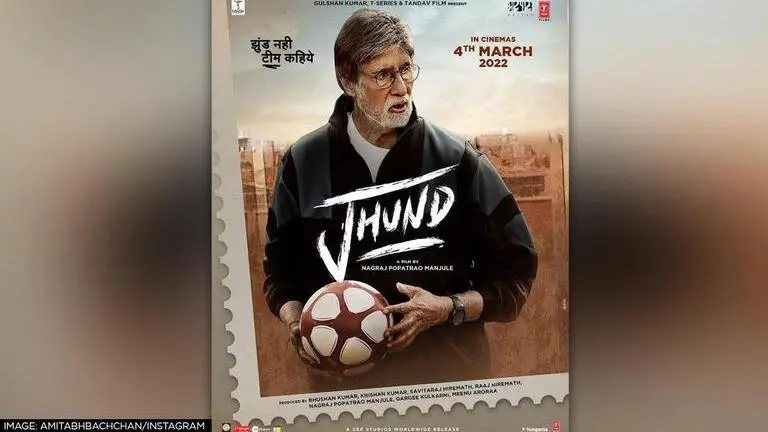 Amitabh Bachchan starrer 'Jhund's release date announced; sports-drama to arrive in March Amitabh Bachchan