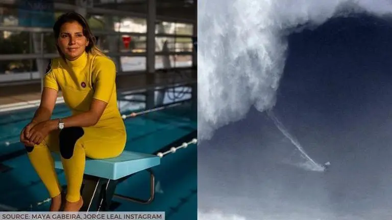 Maya Gabeira conquers BIGGEST wave surfed by a woman, overcomes 2013 near-death experience Maya Gabeira